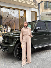 طقم صيفي مع بروش متحرك