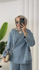 طقم جينز زارا